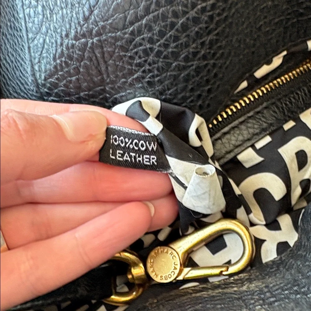 Marc by Marc Jacobs Classic Q Francesca Bag Black Leather - Picture 4 of 8
